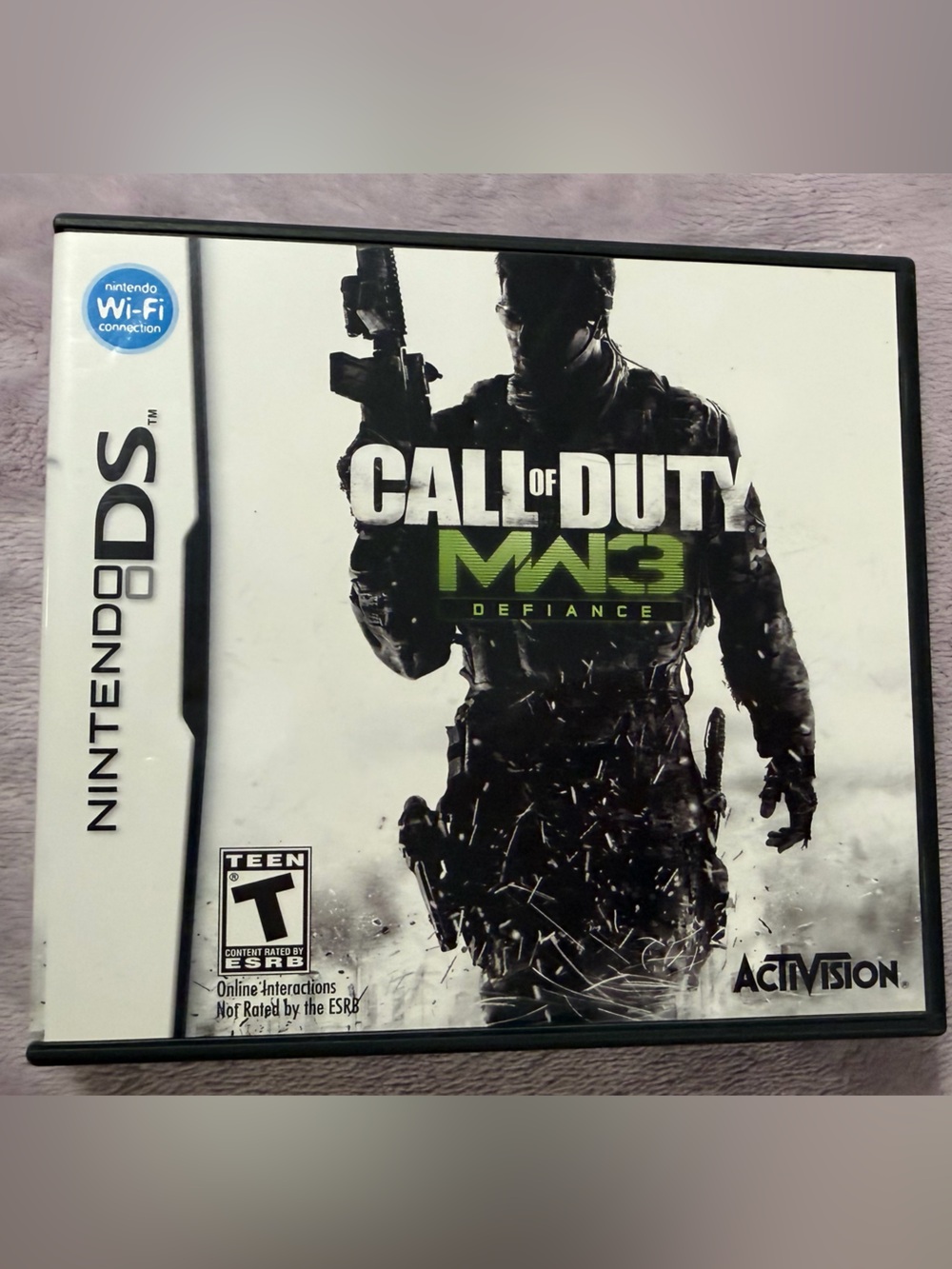 Call of Duty Modern Warfare 3 Defiance Nintendo DS NDS Game Complete Boxed